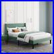 Double-Size-Bed-4FT6-Plush-Velvet-Upholstered-Bed-Frame-Wood-Slat-Support-Green-01-srfj