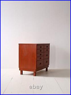 MidCentury Vintage Wooden Drawer, Scandinavian Retro Design, 60s