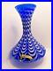 Vase-Vintage-Glass-Tuscany-Mid-Century-Empoli-Style-Blue-White-Rare-70s-01-zcb